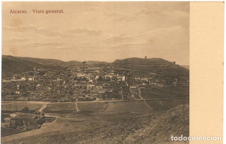 POSTAL - ALCARAZ - VISTA GENERAL, SIN CIRCULAR. (Postales - España - Castilla La Mancha Antigua (hasta 1939))