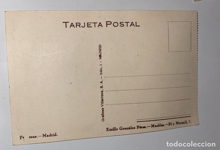 Postales: POSTAL ANTIGUA DE VALDEPEÑAS CIUDAD REAL AYUNTAMIENTO GRAFICAS VILLARROCA MADRID - Foto 2 - 233552015
