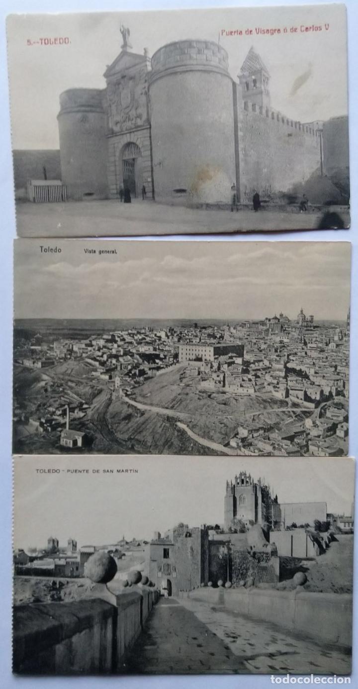 Postales: TOLEDO LOTE DE 9 POSTALES - Foto 5