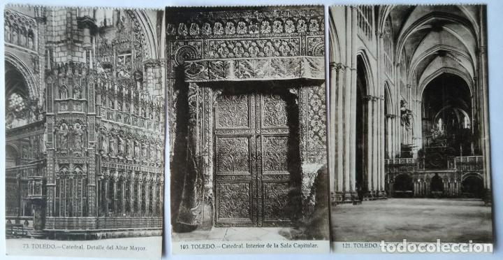 Postales: TOLEDO LOTE DE 9 POSTALES - Foto 1