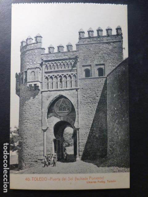 Postales: TOLEDO PUERTA DEL SOL - Foto 1