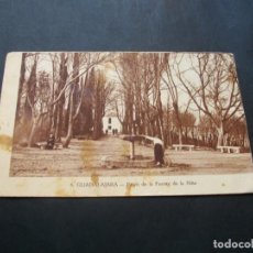 Postales: POSTAL DE GUADALAJARA PASEO DE LA FUENTE DE LA NIÑA AÑO 1933 LA DE LAS FOTOS VER TODAS MIS POSTALES. Lote 242052215