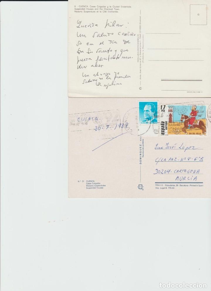 Postales: LOTE DOS POSTALES, CUENCA. - Foto 2