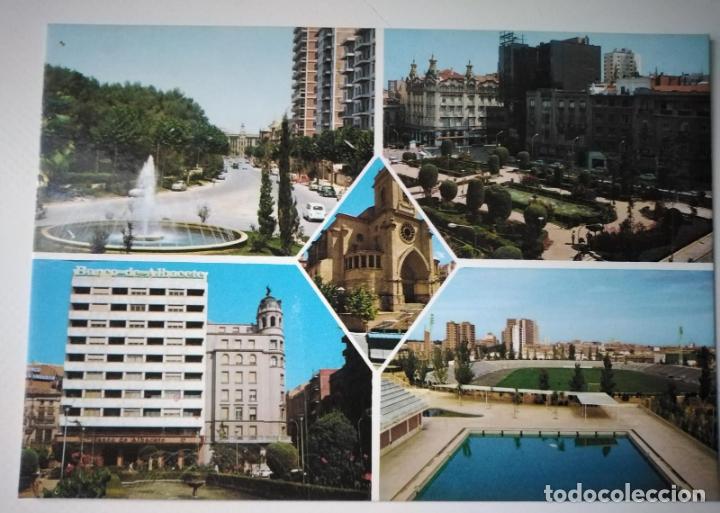 Postales: Albacete. Postal sin circular - Foto 1