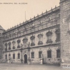 Postales: (1814) POSTAL TOLEDO - FACHADA PRINCIPAL DEL ALCÁZAR - HAUSER Y MENET - SIN CIRCULAR