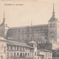 Postales: (1815) POSTAL TOLEDO - EL ALCÁZAR - HAUSER Y MENET -ANIMADA. SIN CIRCULAR