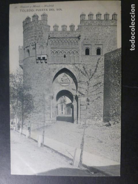 Postales: TOLEDO PUERTA DEL SOL - Foto 1