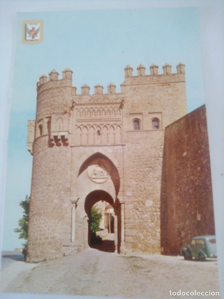 Postales: Postal Toledo, castillo Puerta del Sol. - Foto 1