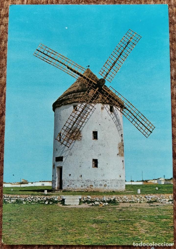 Postales: CIUDAD REAL - TIPICO MOLINO MANCHEGO - Foto 1