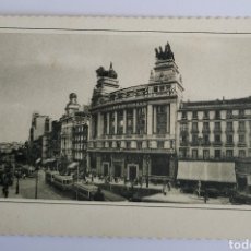 Postales: MADRID. EDIFICIO BANCO DE BILBAO Y CALLE DE ALCALÁ. GARCÍA GARRABELLA.. Lote 275501923