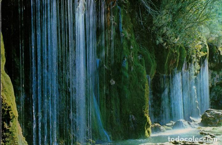 Postales: Cuenca. Tragacete. Cascada del R&iacute;o Cuervo. / Postal sin circular - Foto 1