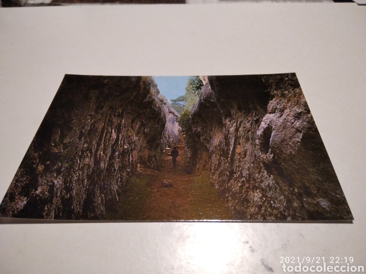 Postales: Cuenca ciudad Encantada el tobog&aacute;n - Foto 1