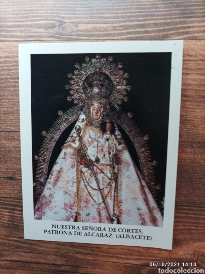 Postales: Postal de Nuestra Se&ntilde;ora de Cortes. - Foto 1