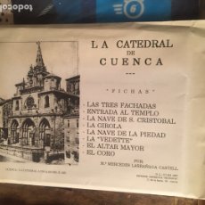 Postales: CUENCA LA CATEDRAL 1997. Lote 296876163