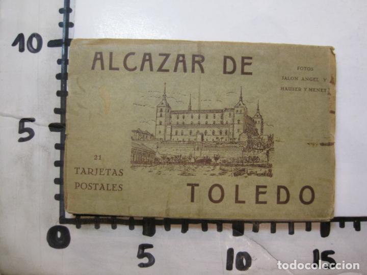 Postales: ALCAZAR DE TOLEDO-BLOC DE 21 POSTALES ANTIGUAS-FRANCO Y EL GENERAL MOSCARDO-VER FOTOS-(85.384) - Foto 18 - 296897428