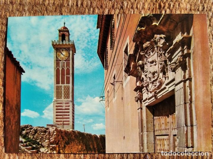 Postales: CUENCA - TORRE Y RELOJ DE MANGANA - Foto 1