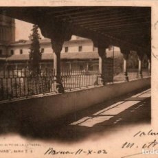 Postales: COLECCION CANOVAS TOLEDO CLAUSTRO ALTO DE LA CATEDRAL POSTAL CIRCULADA 1902. Lote 312296863