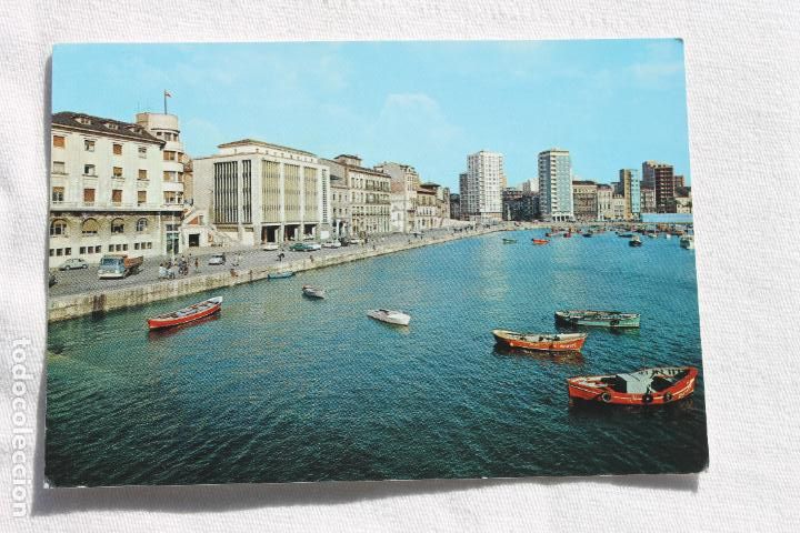 Postales: POSTAL GIJON LA DARSENA - Foto 1
