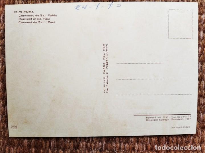 Postales: CUENCA - AQUILINO PARDO FELTRER - Foto 2