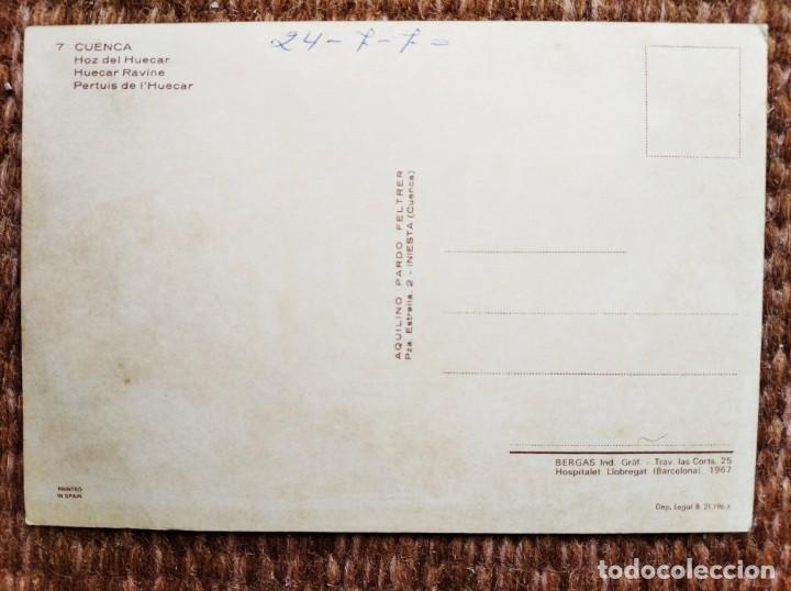 Postales: CUENCA - AQUILINO PARDO FELTRER - Foto 2