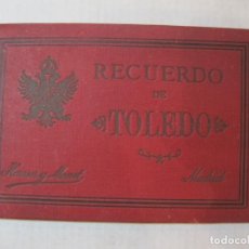 Postales: RECUERDO DE TOLEDO-ALBUM CON VISTAS ANTIGUAS-HAUSER Y MENET-NO POSTAL-VER FOTOS-(90.600). Lote 322204183