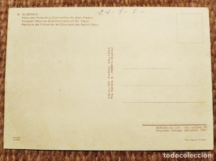 Postales: CUENCA - AQUILINO PARDO FELTRER - Foto 2