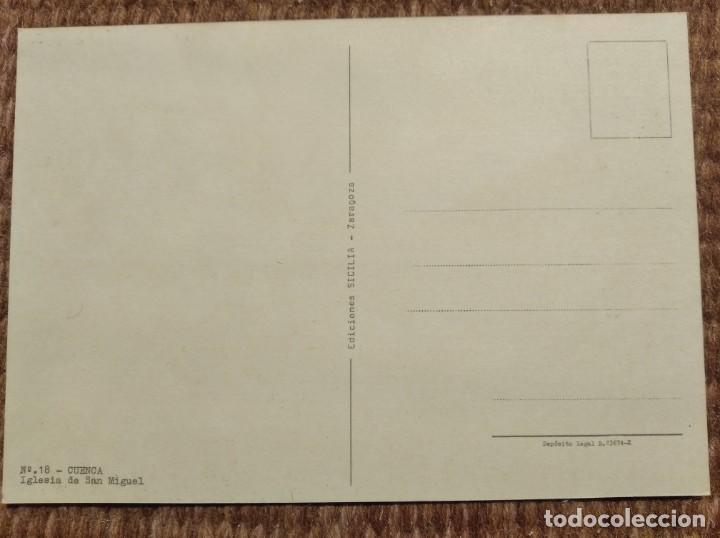 Postales: CUENCA - ED. SICILIA - Foto 2