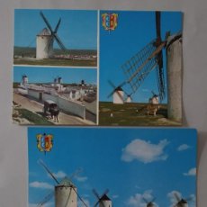 Postales: LOTE 3 POSTALES CAMPO DE CRIPTANA, CIUDAD REAL. SIN CIRCULAR 80-90S AP. Lote 335515213