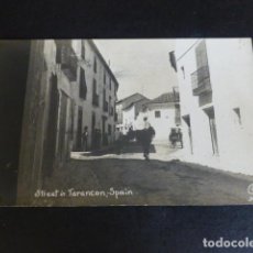 Postales: TARANCON CUENCA UNA CALLE POSTAL FOTOGRAFICA 1909. Lote 339729743