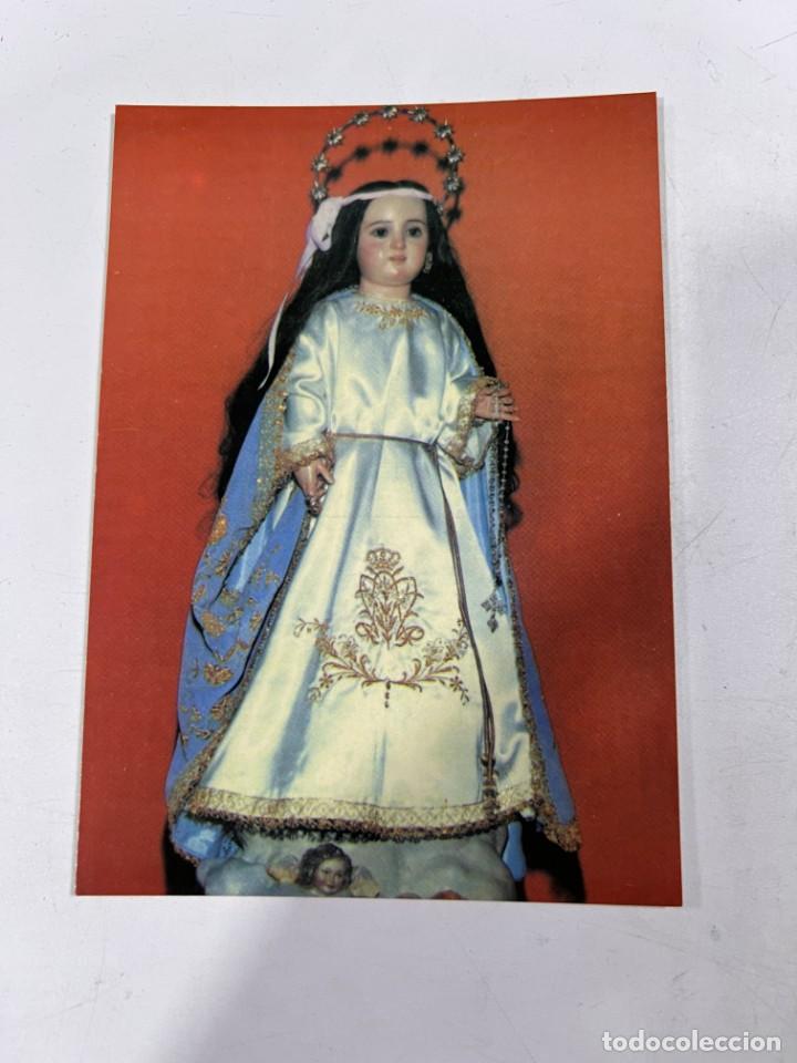 Cartes Postales: TARJETA POSTAL. RELIGIOSA. TOLEDO. OCA&Ntilde;A. VIRGEN NI&Ntilde;A. TALLA EN MADERA SIGLO XIX