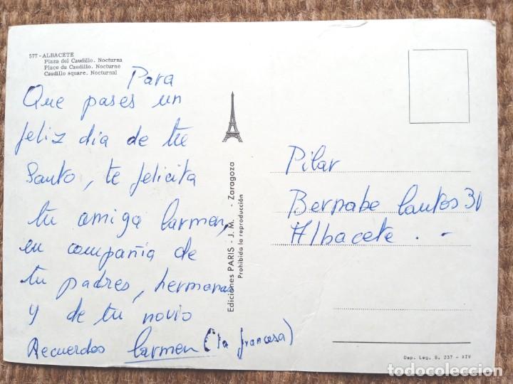 Postales: ALBACETE - EDICIONES PARIS - Foto 2