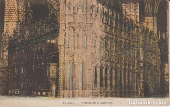 Postales: () TOLEDO . INTERIOR DE LA CATEDRAL - SIN CIRCULAR - Foto 1