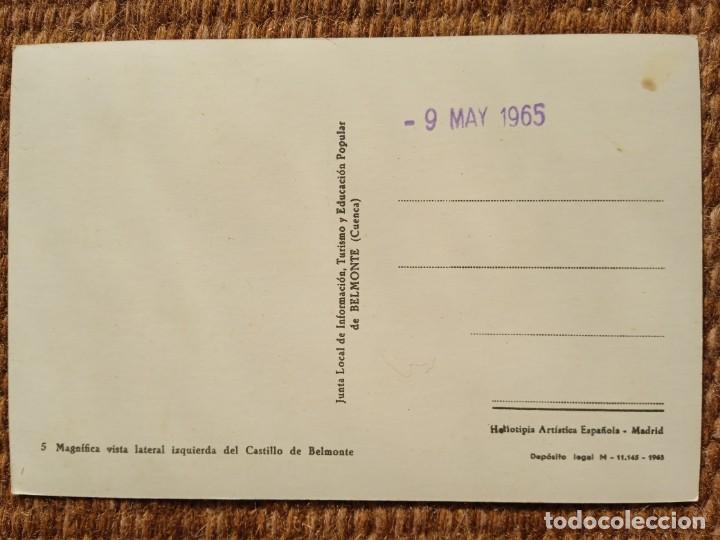Postales: CASTILLO DE BELMONTE - CUENCA - Foto 2