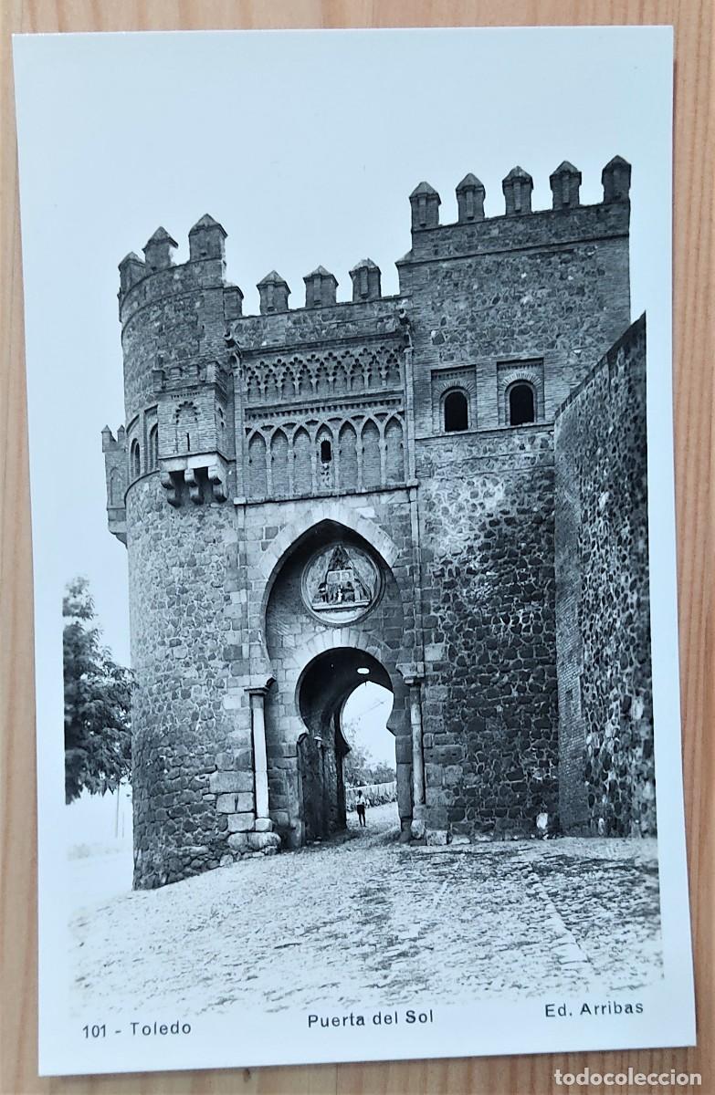 Postales: 101. TOLEDO - PUERTA DEL SOL - EDICIONES ARRIBAS - Foto 1