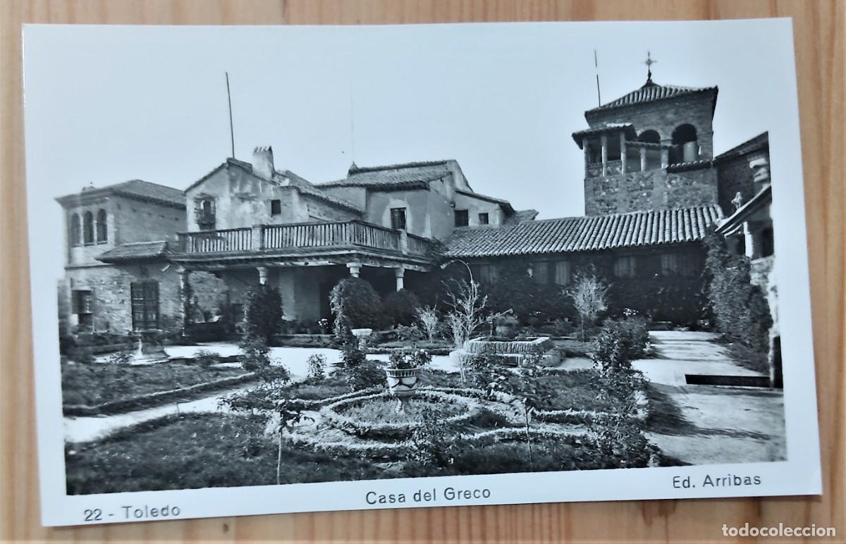Postales: 22. TOLEDO - CASA DEL GRECO - EDICIONES ARRIBAS - Foto 1