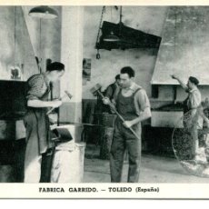 Postales: TOLEDO-FÁBRICA GARRIDO-LA FORJA-AÑO 1960-FOURNIER. Lote 374821169