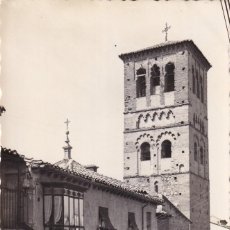 Postales: 31 TOLEDO - IGLESIA DE SANTO TOMÉ / TARJETA POSTAL CIRCULADA EN 1954 DE TOLEDO A FRANCIA. Lote 380483479