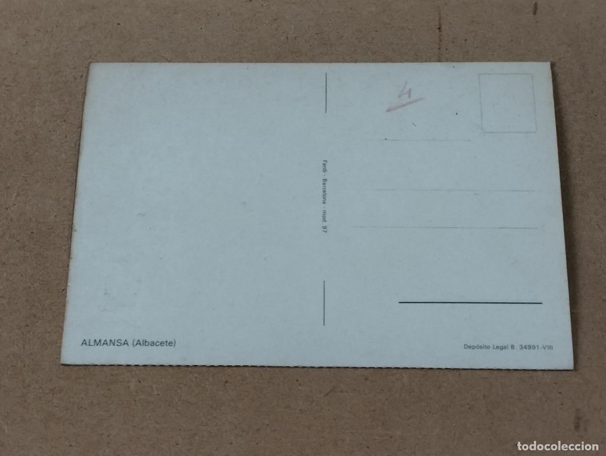 Postales: ALBACETE - POSTAL ALMANSA - Foto 2