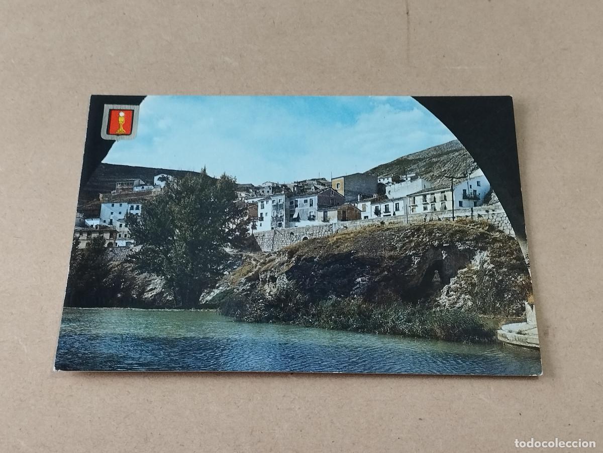 Postales: CUENCA - POSTAL CUENCA - ENTRADA CON R&Iacute;O J&Uacute;CAR - Foto 1