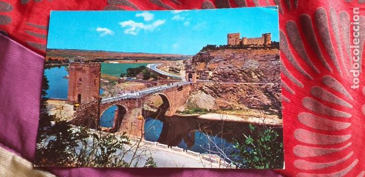 Postais: TOLEDO-V11-PUENTE ALCANTARA Y CASTILLO SAN FERNANDO