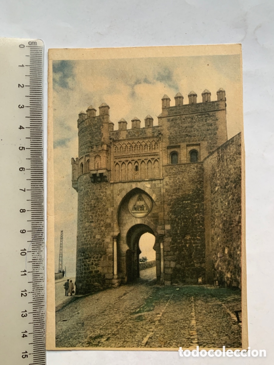 Postales: POSTAL. TOLEDO. PUERTA DEL SOL. EDICIONES MAYFE. - Foto 1