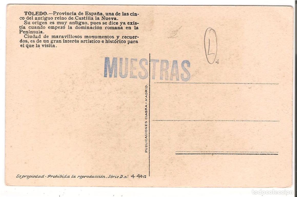 Postales: ferrer46. Ciagra. 044 Toledo - Foto 2