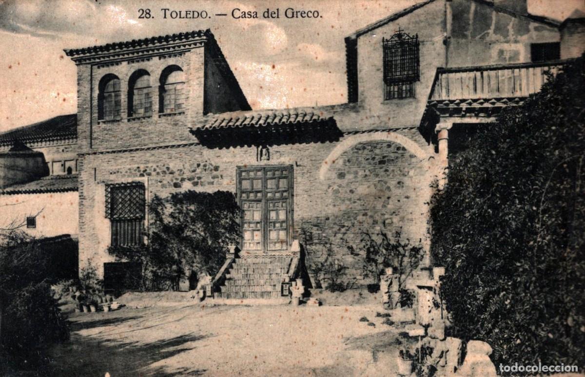 Postales: Toledo casa del Greco sin circular - Foto 1