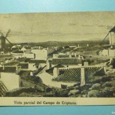 Postales: POSTAL - VISTA PARCIAL DEL CAMPO DE CRIPTANA - CIUDAD REAL - PALOMEQUE