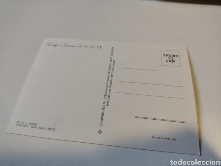 Postales: Postal Cuenca catedral - Foto 2