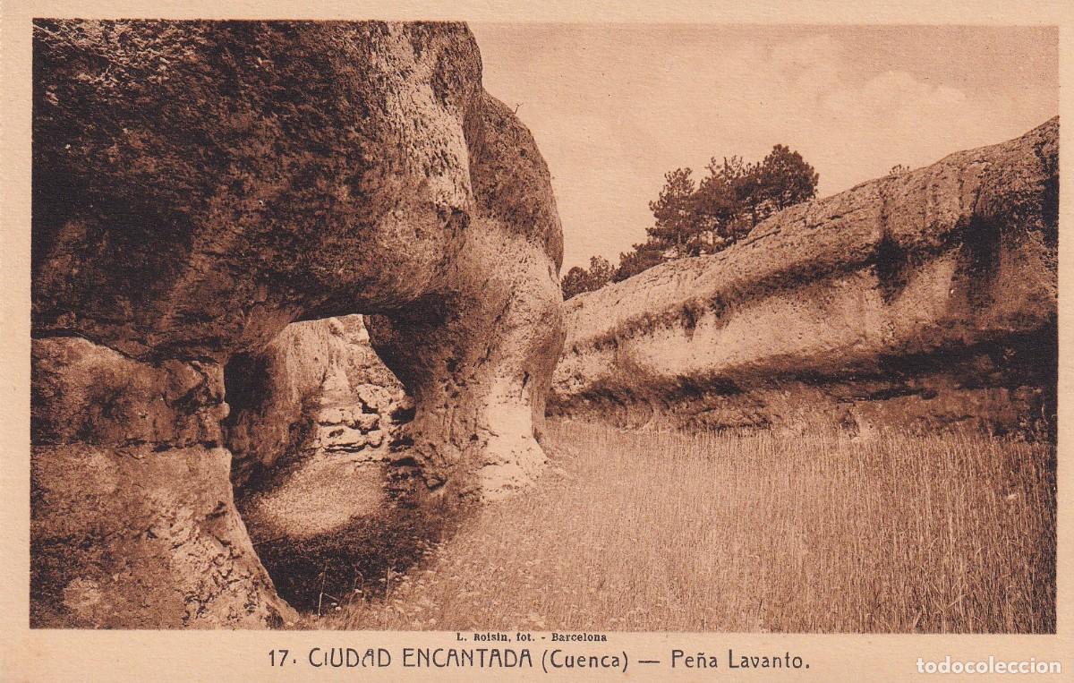 Postales: CUENCA - CIUDAD ENCANTADA. PE&Ntilde;A LAVANTO - Foto 1