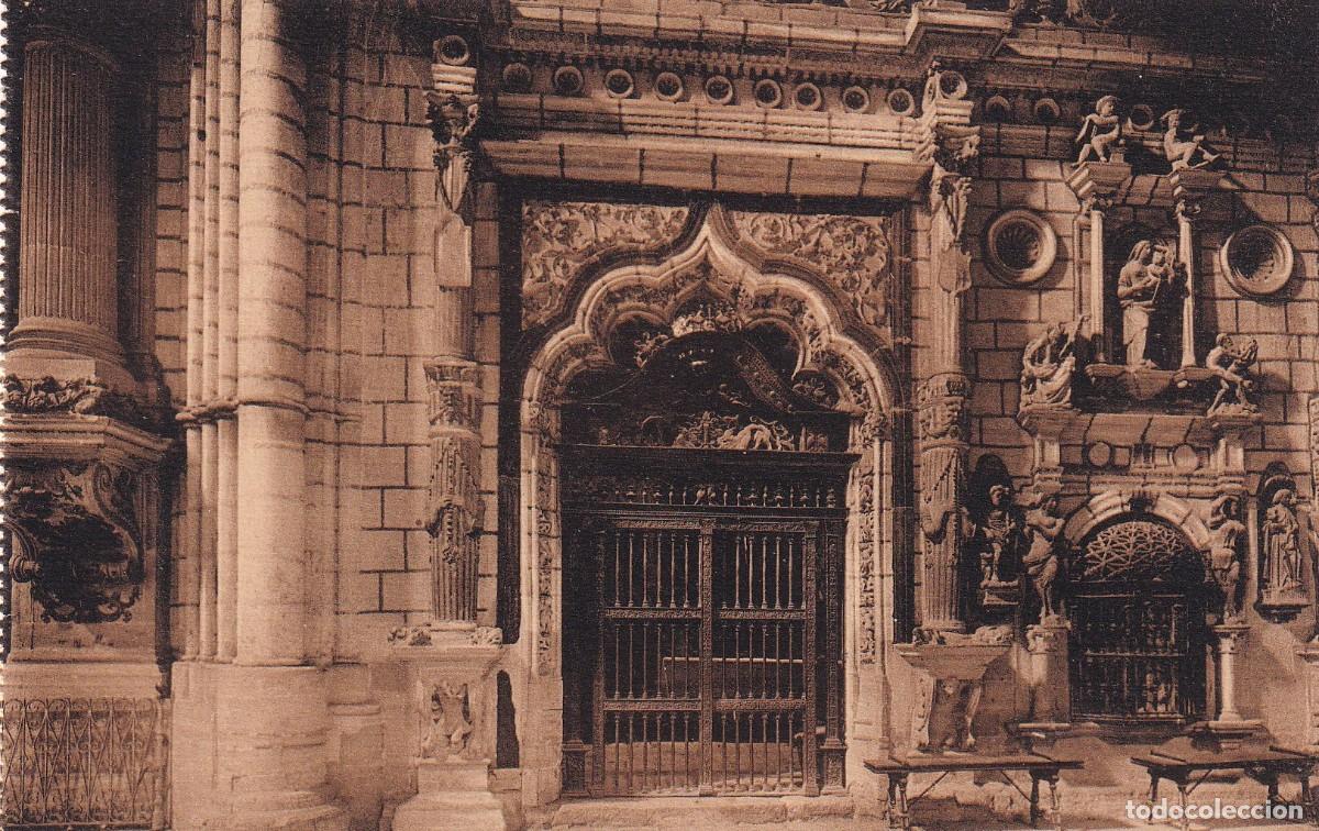 Postales: CUENCA - CATEDRAL. PUERTA DE LA CAPILLA DE LOS MU&Ntilde;OSES - Foto 1