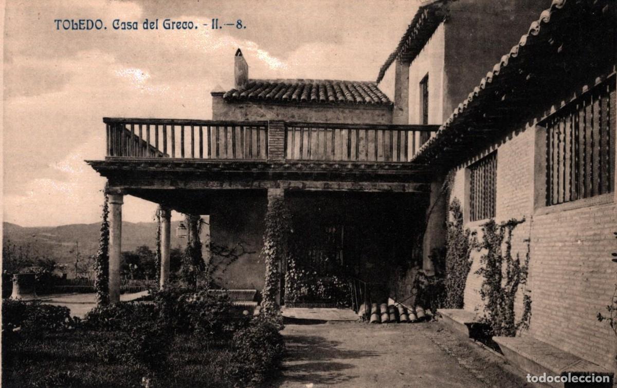 Postales: Toledo casa del Greco sin circular - Foto 1