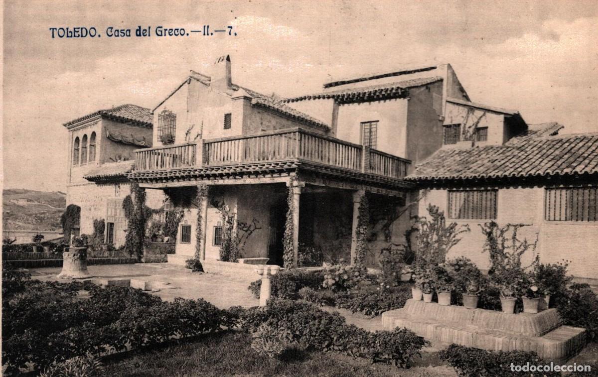 Postales: Toledo casa del Greco sin circular - Foto 1
