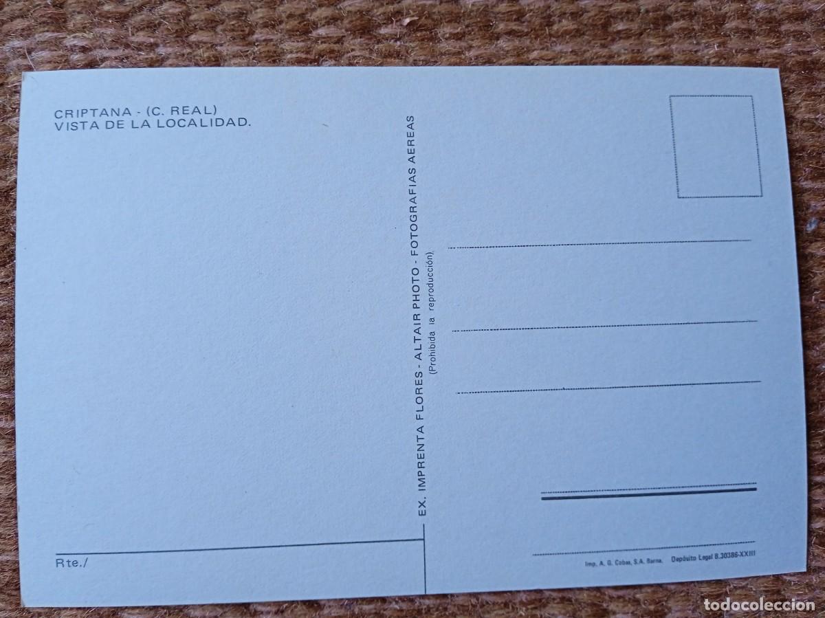 Postales: CRIPTANA - CIUDAD REAL - Foto 2